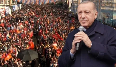 Erdoğan, Denizli mitingine katılan kişi sayısını açıkladı: Şu anda alanda 75 bin kişi var