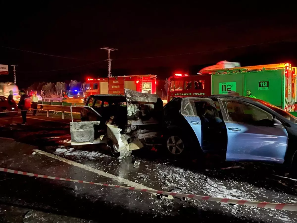 Pamukova’da Trafik Kazası: Bir Ölü, Bir Yaralı