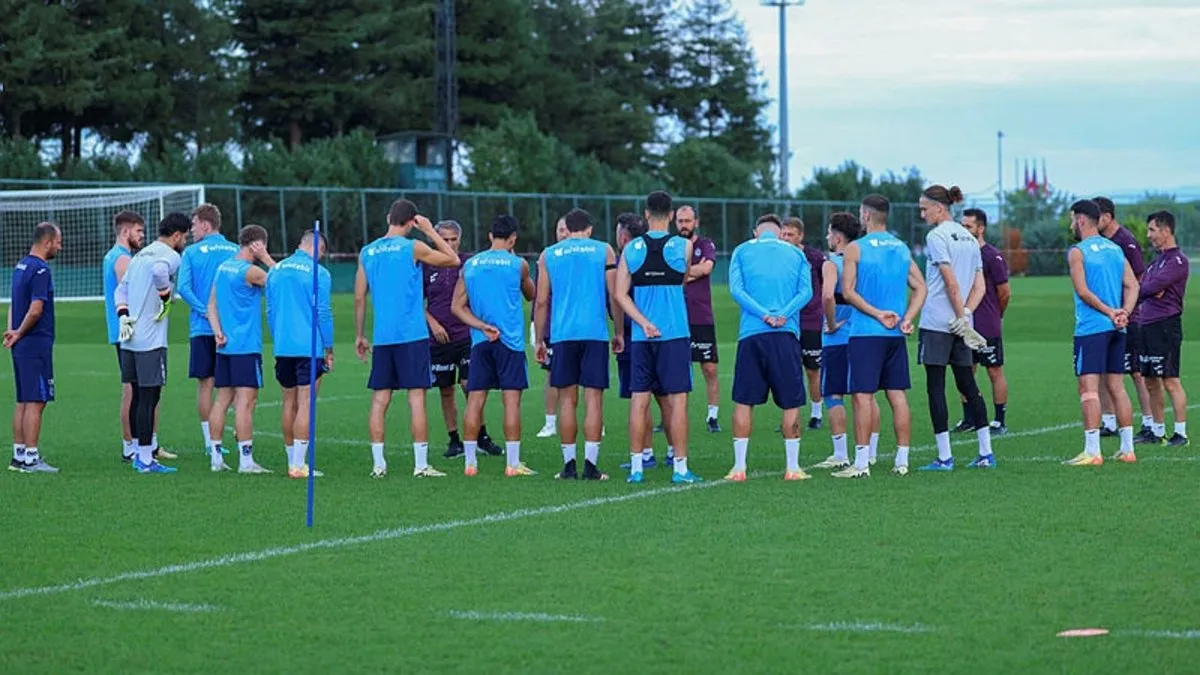 Trabzonspor, Konyaspor maçının hazırlıklarını sürdürdü