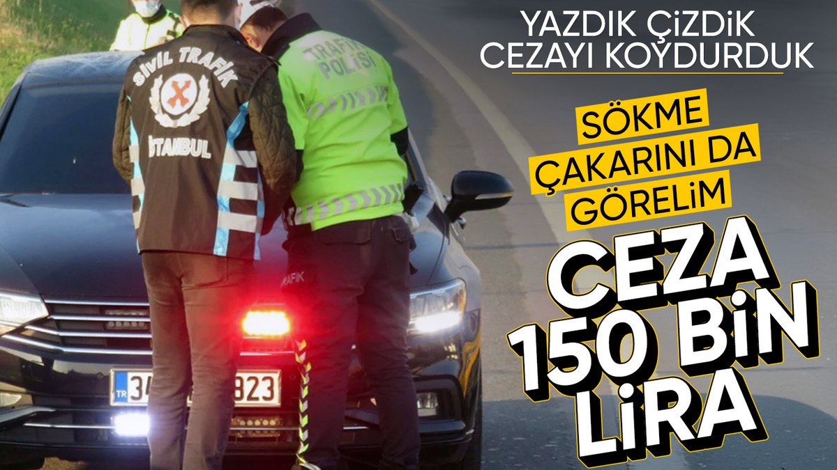 Yetkisiz çakarlı araç kullananlar için yeni düzenleme: 150 bin TL ceza geliyor